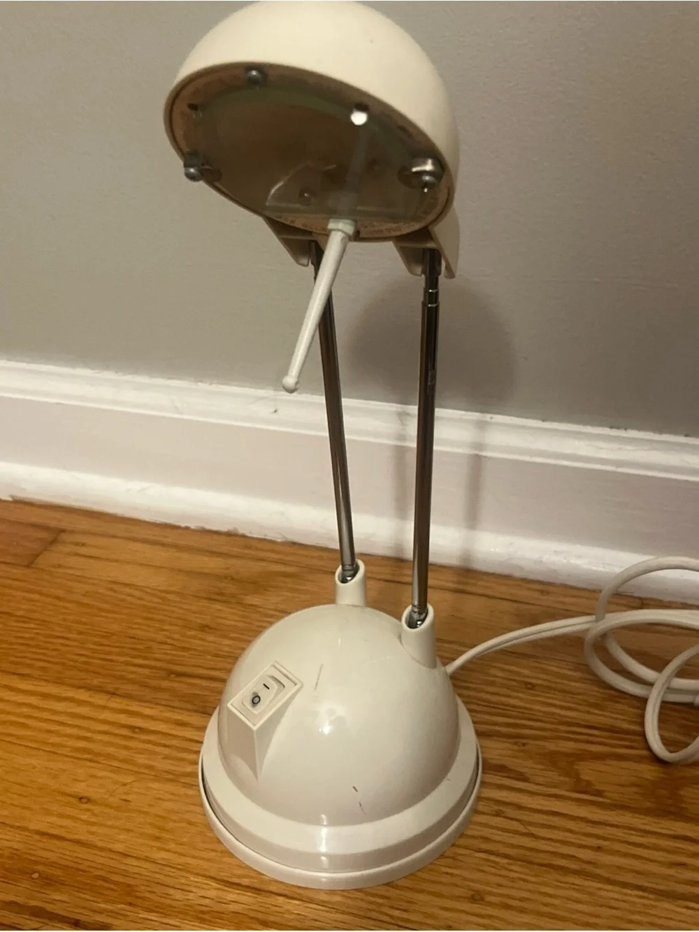 IKEA ESPRESSIVO Desk Lamp Dual Arm White Adjustable Modern Light